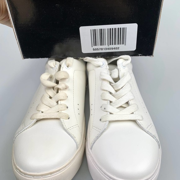 Kurt Geiger London Laney Leather Platform Sneakers Size 6.5 - Picture 16 of 16